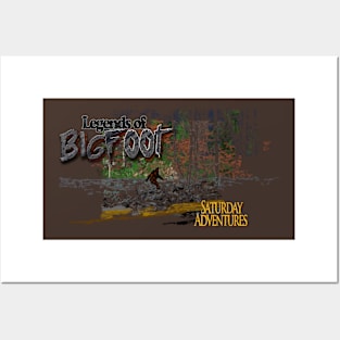 Legends of Bigfoot Posters and Art